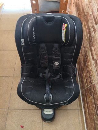 Silla de coche giratoria negra Venta en Xeresa