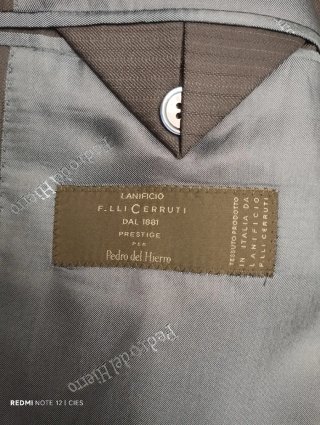 Traje de sastre de Pedro del Hierro Azul Marino