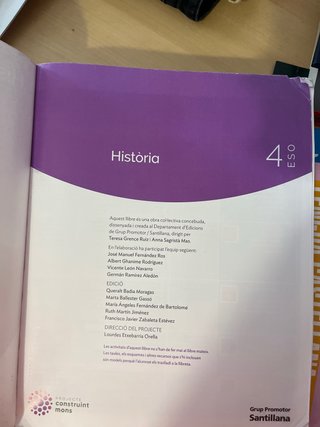Història 4 ESO