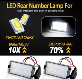 Luces LED Matrícula Seat (5P0943021)