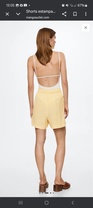 Shorts de Mujer Mango