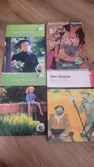 Libros de texto y lectura 1r ESO Llibres de text