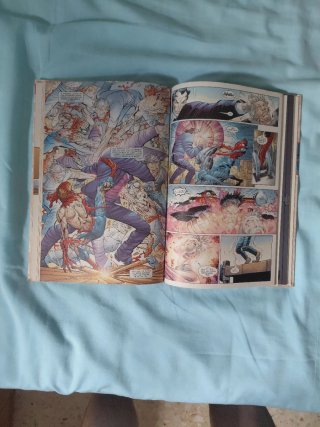 Comic spiderman vuelta a casa