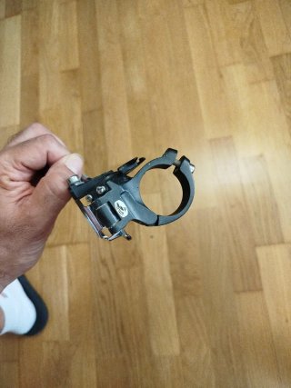 Desviador Platos Shimano SLX, tiro inferior
