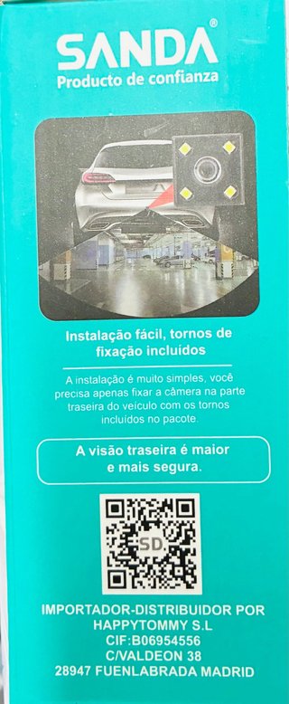 Cámara Coche Impermeable SANDA SD-4629 IP67