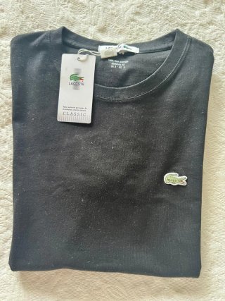 Camiseta Lacoste Negra Talla M