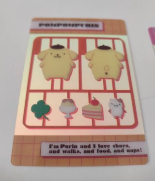 AGOTADA Crystal Shine Card 113 Hello Kitty Panini