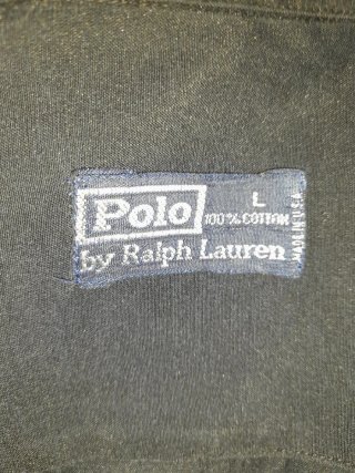 Camicia Ralph Lauren Nera Uomo ( nofake )