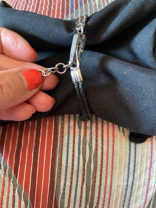 Pulsera Victorio & Luchino Piel y Acero
