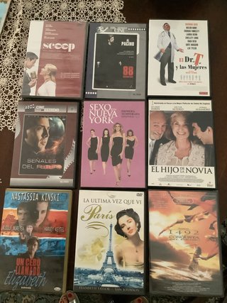 Lote 9 DVDs Variados
