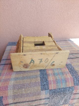 Casita Atesanal Pesebre Belén Corcho y Madera