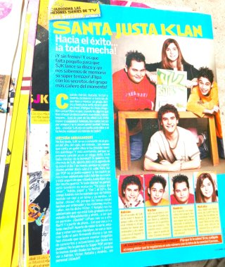 Revista Super Pop, especial Los Serrano