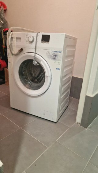 Lavadora BEKO blanca