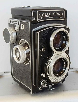 1818-Cámara Rolleicord V - Xenar 3.5/75 mm - TLR