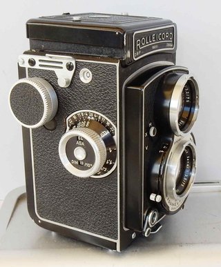 1818-Cámara Rolleicord V - Xenar 3.5/75 mm - TLR