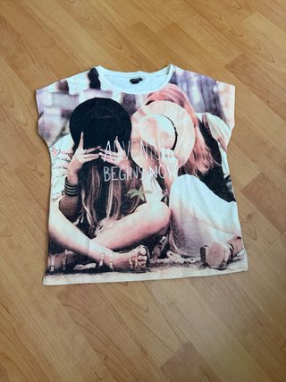Camiseta Kiabi Talla 8 Estampada