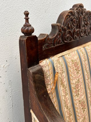 Sillón antiguo madera -2 Uds disponibles