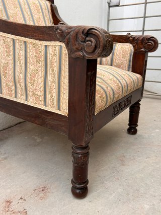Sillón antiguo madera -2 Uds disponibles