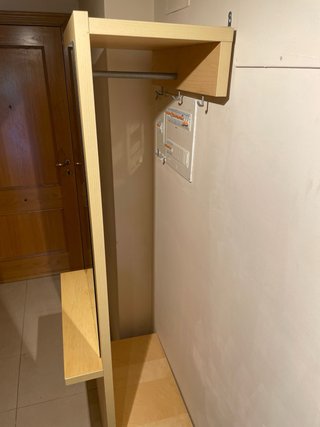 Mueble de entrada madera