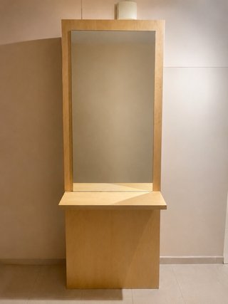 Mueble de entrada madera