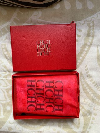 Cartera CH Beige y Dorada