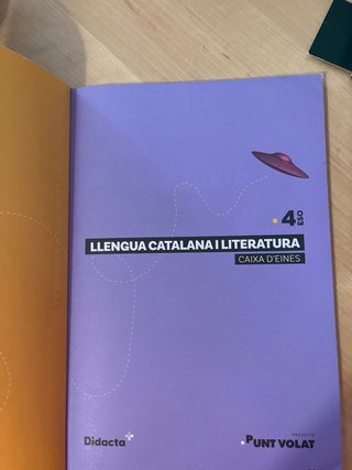 Llengua catalana i literatura, 4 ESO, Projecte ...