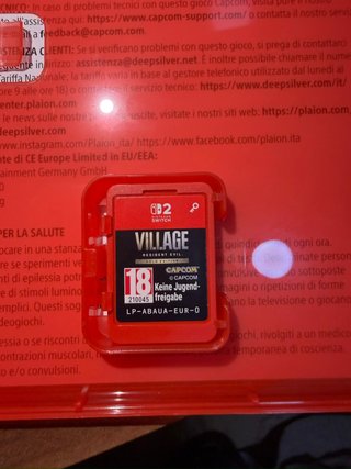 Resident Evil Village Gold Edition Switch