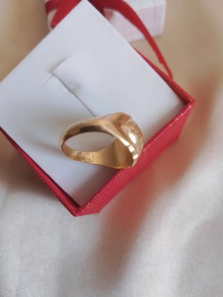 Anillo Oro 18k Estrellas Talla 14