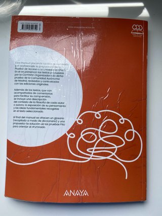Paideia. Textos de Filosofía para la PAU. Madrid