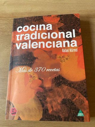Libro cocina tradicional valenciana