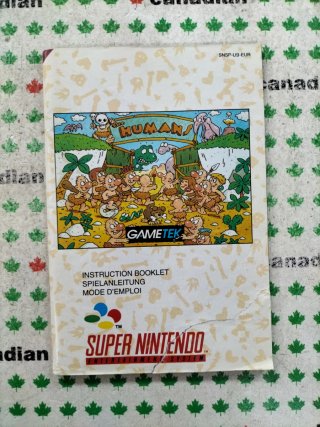 The Humans Super Nintendo SNES