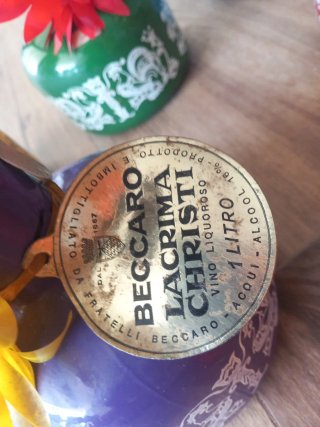 6 Botellas Beccaro Lacrima Christi