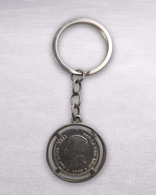 Llavero Moneda Alfonso XIII 1905 Vintage
