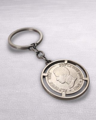 Llavero Moneda Alfonso XIII 1905 Vintage