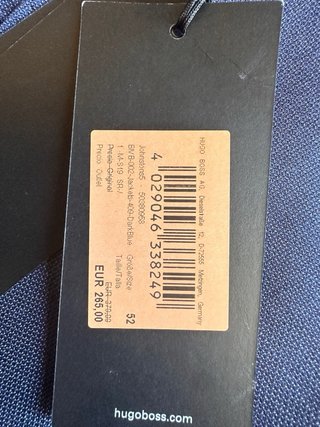 Traje Hugo Boss Nuevo