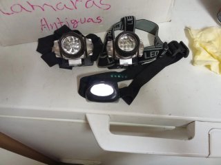 3 Linternas de Cabeza LED