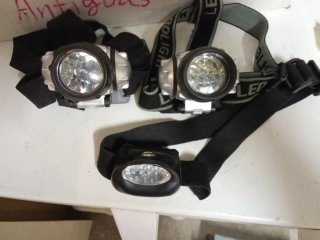 3 Linternas de Cabeza LED