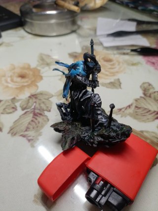 Miniatura Artorias pintada a mano - Dark souls
