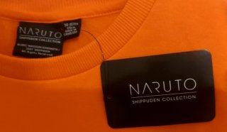 Sudadera Naruto Shippuden Naranja