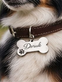 Colgante Perro Hueso Personalizable