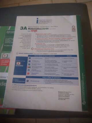 2 Libri superiori Matematica.verde 3B