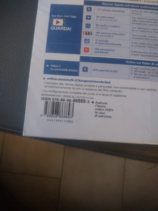 2 Libri superiori Matematica.verde 3B