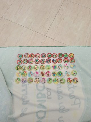 Tazos Looney Tunes Serie Amarilla y Verde