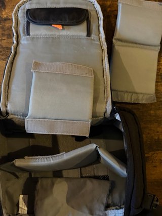Mochila Cámara Lowepro Negra objetivo fotos
