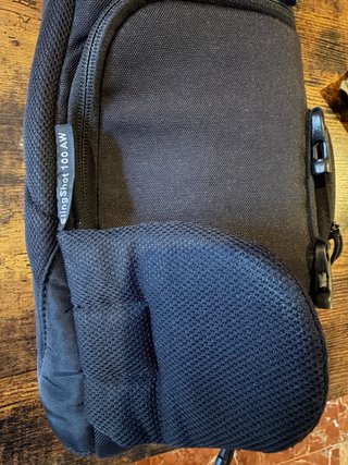 Mochila Cámara Lowepro Negra objetivo fotos