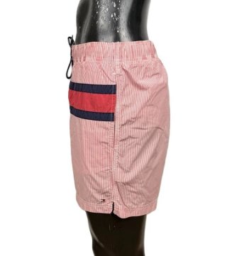 Tommy Hilfiger Costume Uomo L Righe Swim Short