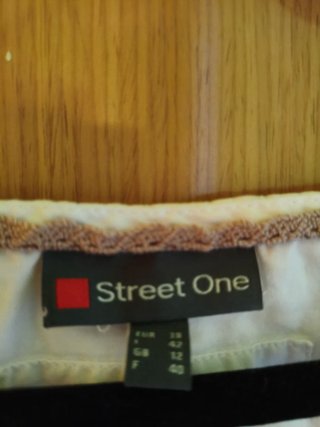 Camisa de verano Street One blanca Talla S