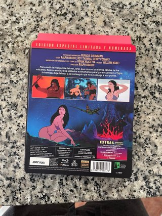 Blu-ray Tygra Fuego y Hielo Nuevo.
