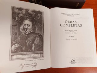 Quevedo Obras Completas Aguilar Prosa y Verso 1974