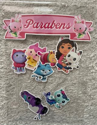 Topper Personalizado K-Pop Huntriz, Sonic, e etc